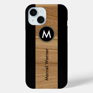 Modern personalized iPhone 15 case