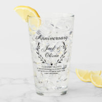 Modern Personalized Couple Name Anniversary Gifts 