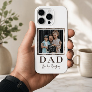 Modern Personalized Dad Photo iPhone 16 Pro Case