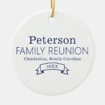Modern Personalized Family Reunion