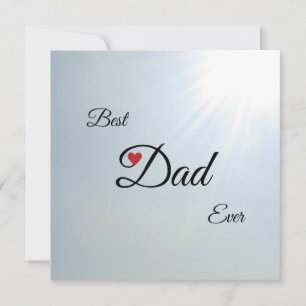 Modern Personalized Father's Day Greeting