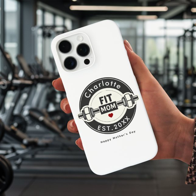 Modern Personalized Fit Mom Phone Case (Creator Uploaded)