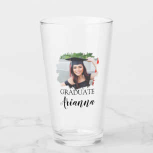 Modern Personalized Graduate Photo Glass