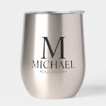 Modern Personalized Groomsman<br><div class="desc">Modern Personalized Groomsman Gifts
featuring personalized monogram, groomsman's name and title in classic serif font style.
Also perfect for Best Man, Father of the Bride and more.</div>