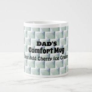 Modern Personalized Humour Dad's Comfort Mug