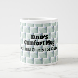 Modern Personalized Humour Dad's Comfort Mug 