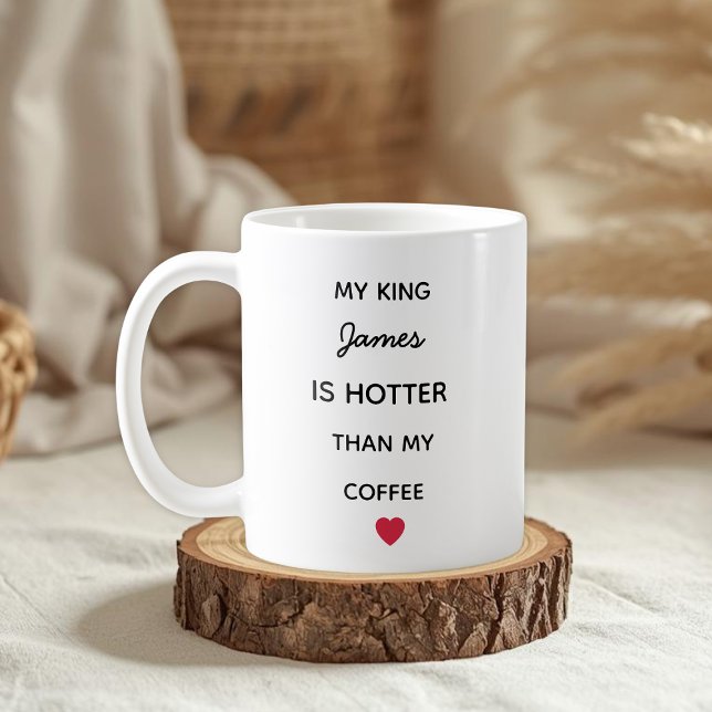 Modern Personalized King Coffee Mug (Creator Uploaded)