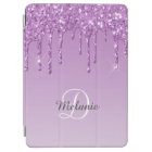 Modern Personalized Light Purple Sparkle Glitter