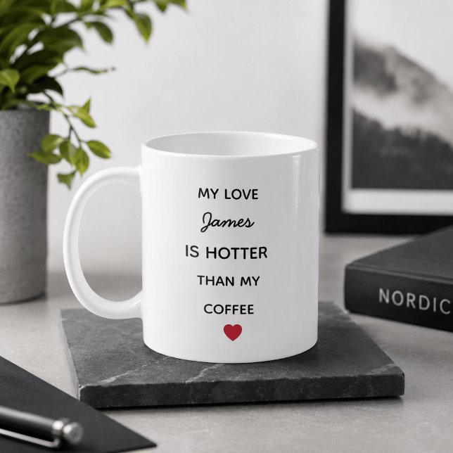 Modern Personalized Love Coffee Mug (Creator Uploaded)