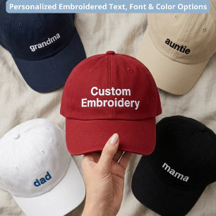 Modern Personalized Mama Hat for Mom Mothers Day