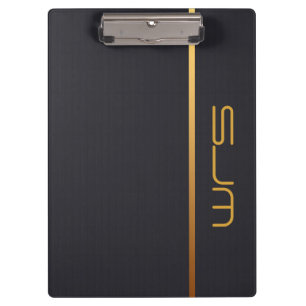 Modern Personalized medium Monogram Clipboard