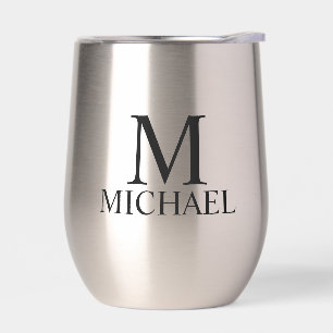 Modern Personalized Monogram and Name