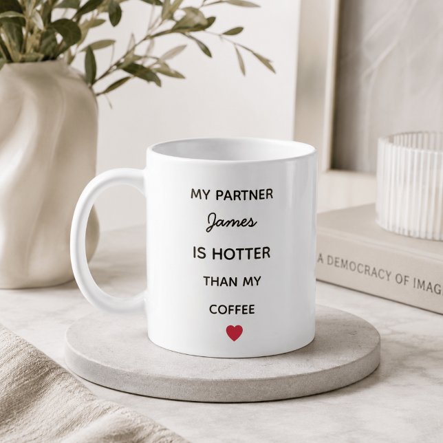 Modern Personalized Partner Coffee Mug (Creator Uploaded)