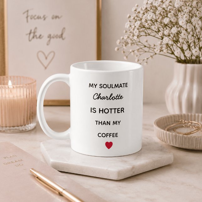 Modern Personalized Soulmate Coffee Mug (Creator Uploaded)