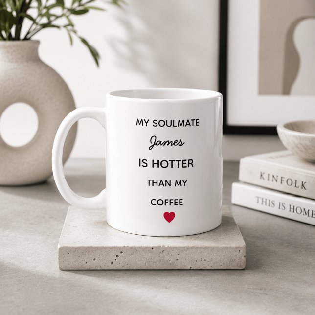 Modern Personalized Soulmate Coffee Mug (Creator Uploaded)