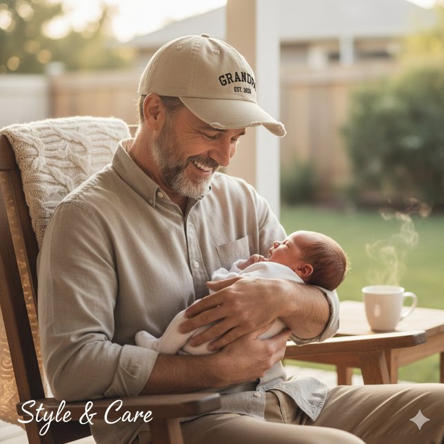 Modern Personalized Text Embroidered Baseball Cap  (Modern Personalized Text Embroidered Baseball Cap)