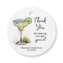 Modern Personalized Thank You Cocktail Wedding