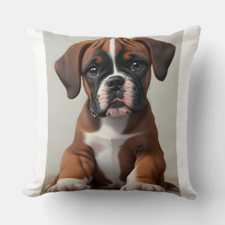 Modern Pet Photo, Dog Photo, Dog Lover  Throw Pillow