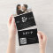 Modern Photo & Ampersand Wedding QR Code RSVP 