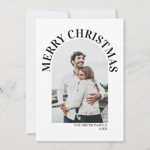Modern Photo Arch Minimalist Christmas