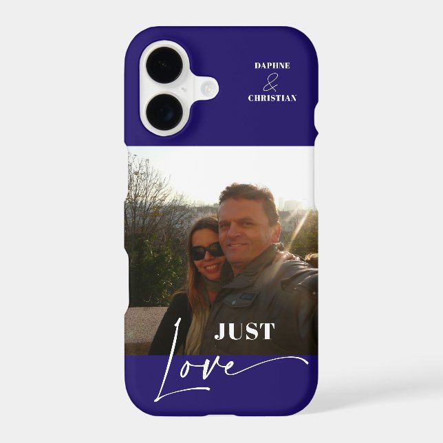 Modern Photo Blue  (Back)