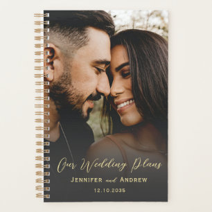 Modern Photo & Calligraphy Wedding Planner