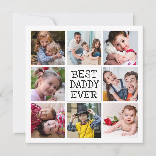 Modern Photo Collage  |  Best Daddy Ever (Front)