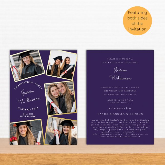 Modern photo collage graduation party (Creator Uploaded)