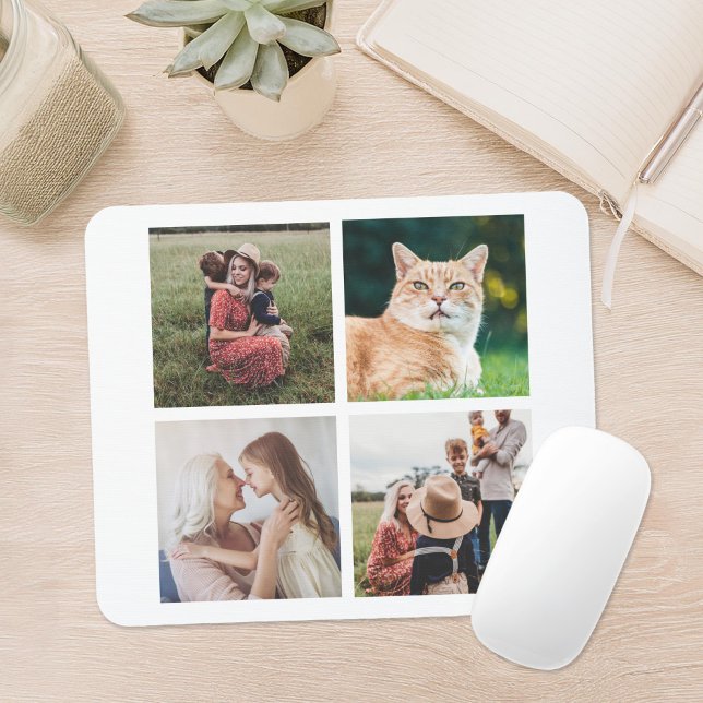 Modern Photo Collage Mouse Pad (Creator Uploaded)