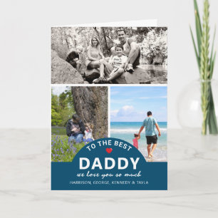 Modern Photo Collage   To The Best Card