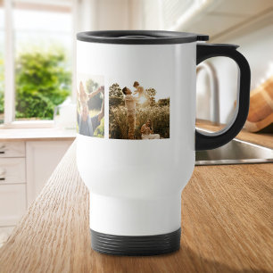 Modern Photo Collage Travel Mug