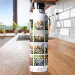 Modern Photo Collage Water Bottle<br><div class="desc">Create Your Own Personalized Photo Collage Water Bottle</div>