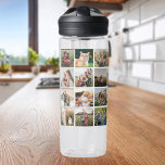 Modern Photo Collage Water Bottle<br><div class="desc">Create Your Own Personalized Photo Collage Water Bottle</div>