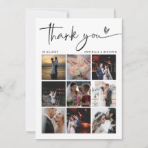 Modern Photo Collage Wedding