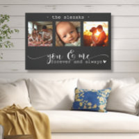 Modern Photo Collage You & Me Forever