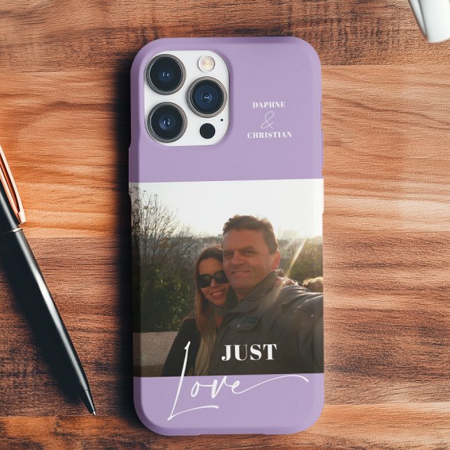 Modern Photo Colourful Lavender  Case-Mate iPhone Case (Creator Uploaded)
