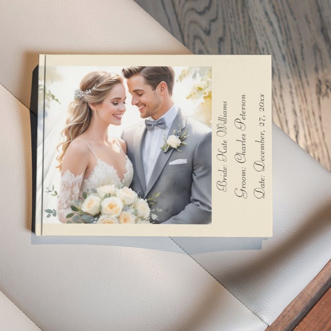 Modern Photo Custom Qr code  Guest Book (Creator Uploaded)