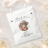 Modern Photo Doggie Bag Thank You Wedding Favours (Clipped)