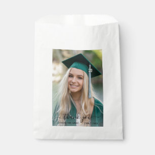 Modern Photo Elegant Graduation Favour Bag