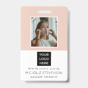 Modern Photo Employee Badge