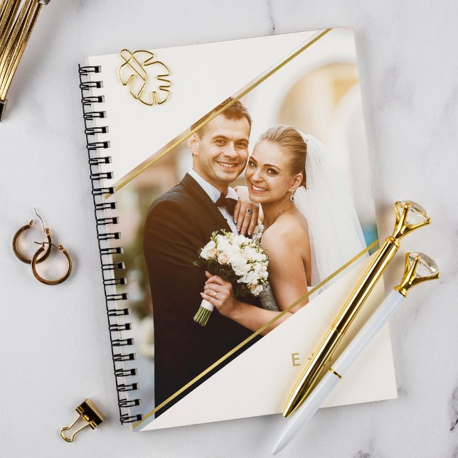 Modern Photo Frame and Monogram Notebook (Creator Uploaded)