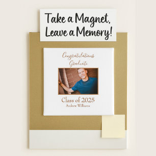 Modern Photo Graduate Class of 20XX Magnet