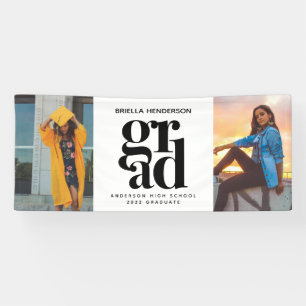 Modern Photo Graduation Banner