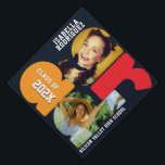 Modern Photo Graduation Cap Topper<br><div class="desc">Announce your graduation in style with a custom photo invitation! Whether for a graduation ceremony or party,  this modern graduation announcement is the perfect way to share your exciting news with family and friends.</div>