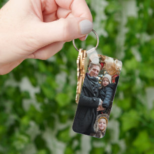 Modern Photo Husband o Boyfriend Gift Drive Safe Keychain