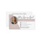 Modern Photo Notary Signing Agent Business Card