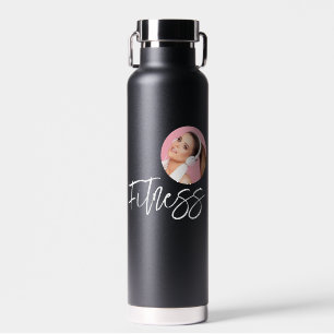 Modern Photo Personal Trainer Water Bottle