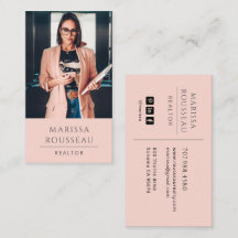 Modern Photo Realtor Blush