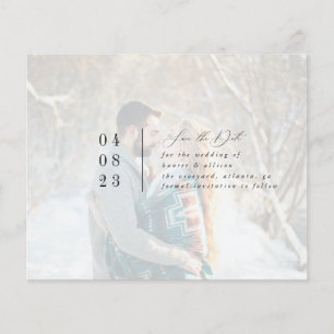 Modern Photo Save the Date Flyer