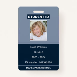 Modern Photo School Student ID  Badge